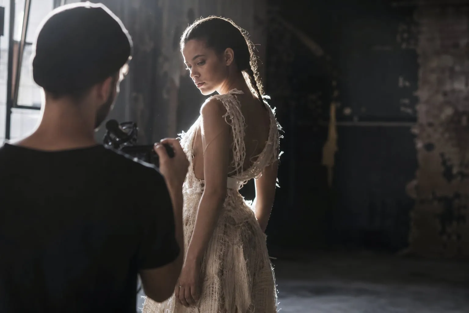 Filmagem de moda sustentável em espaços culturais SP