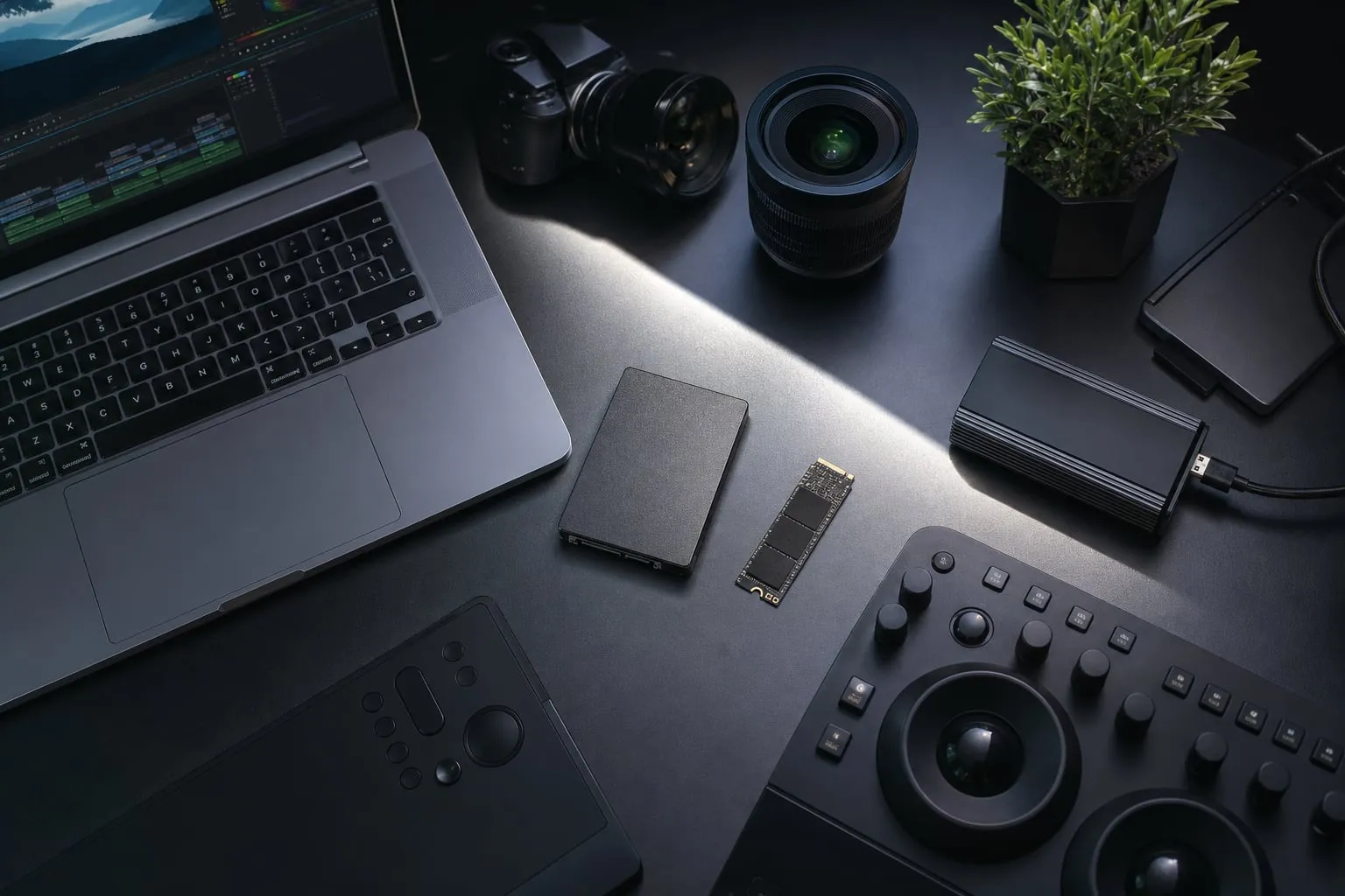 SSD para editar vídeo 4K: SATA ou NVMe no mundo real