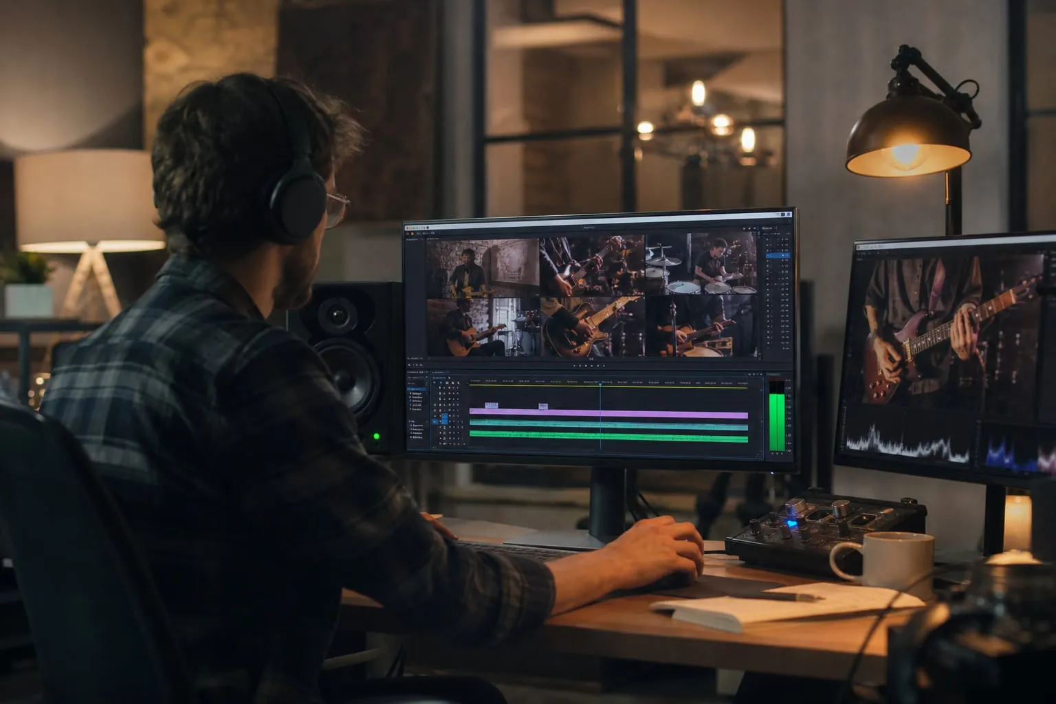 Como editar vídeo multicâmera sem perder continuidade