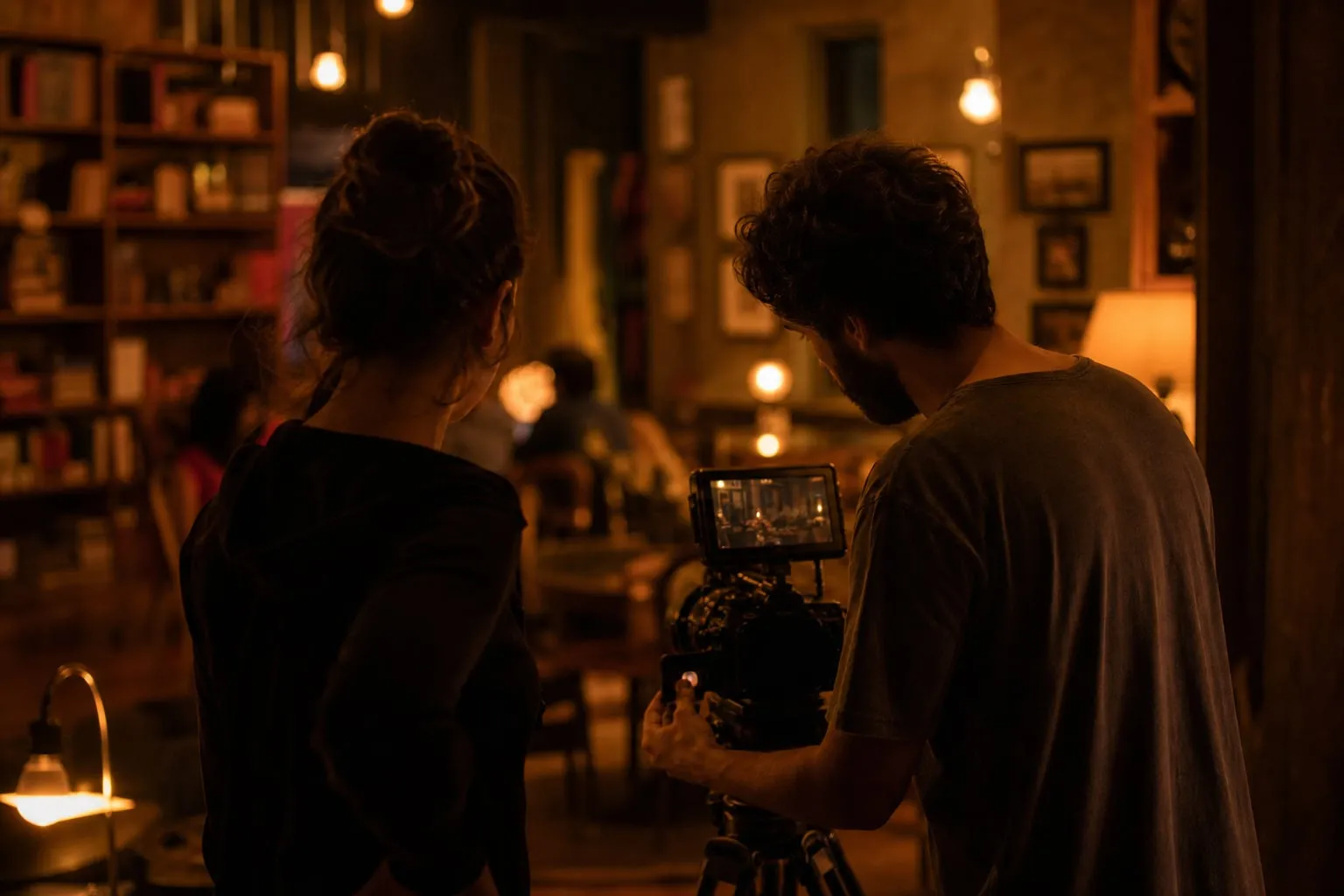 Como filmar um curta em espaço cultural com baixo custo
