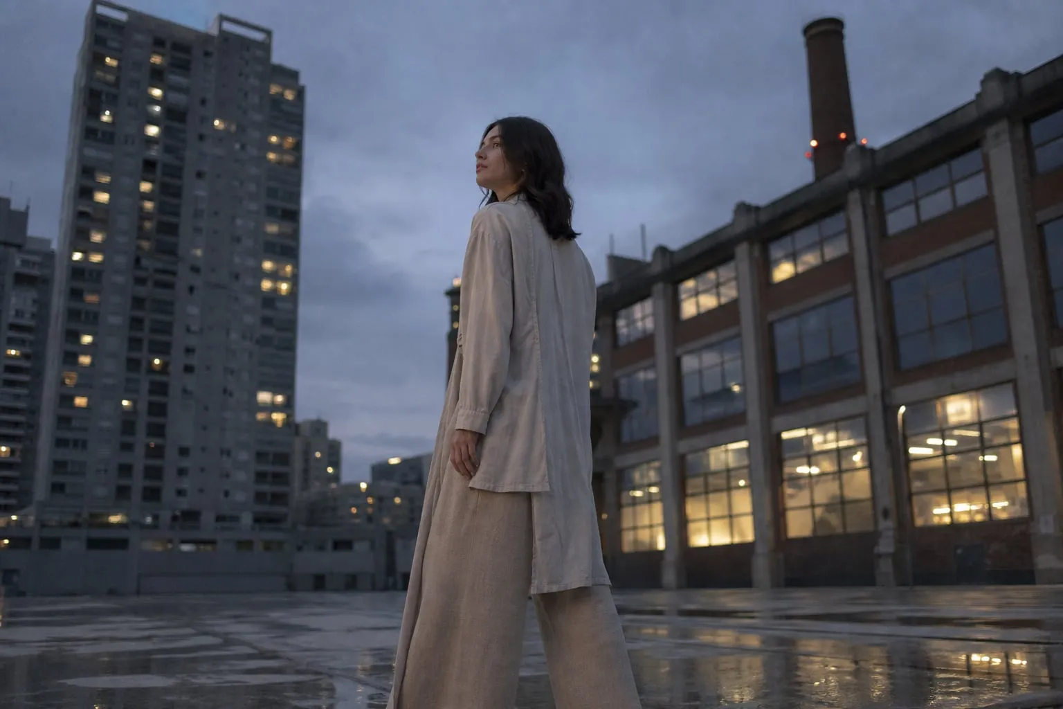 Filmagem moda sustentável em locações reais de São Paulo